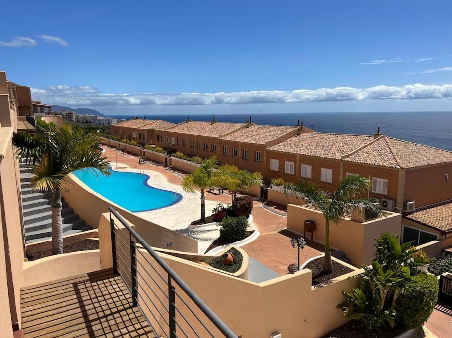 Casa Adosada De Lujo Con Piscina Y Vistas Al Mar Santa Cruz de Tenerife Exteriör bild